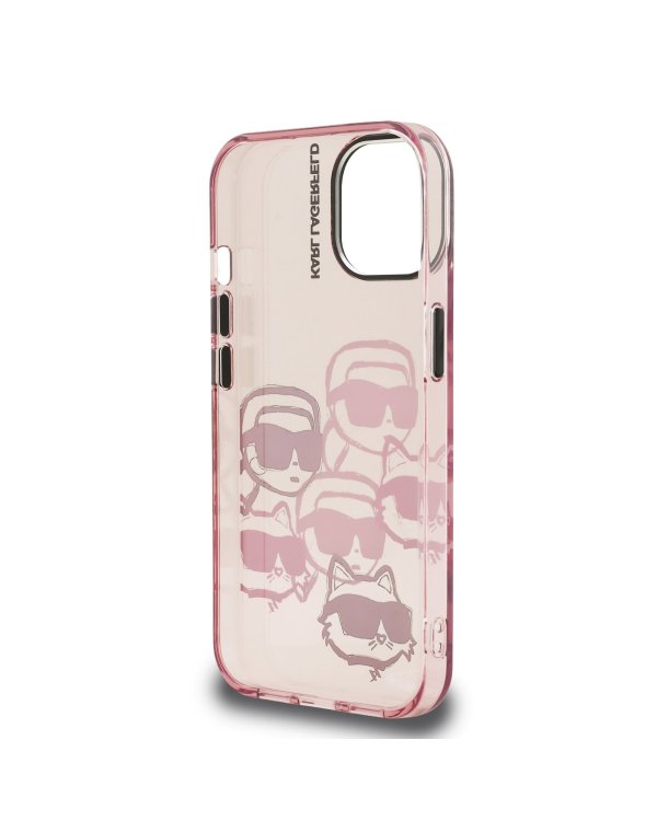 Karl Lagerfeld IML Multi K&CH Heads Case Чехол для Apple iPhone 15