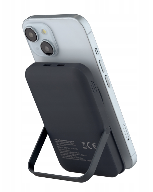 Qualo QMPB5-LD-01 MagSafe Беспроводной Повер Банк 10000mAh / LED / 20 W / USB-C / Lightning