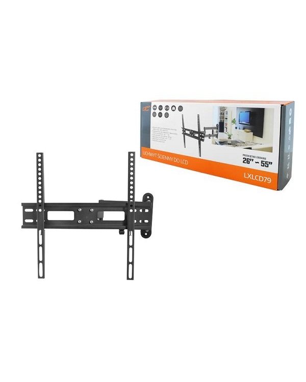 Lamex LXLCD79 Настенный поворотный ТВ кронштейн до 55" / 45kg