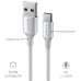 Swissten Textile II USB - USB-C Kабель для передачи данных и зарядки 1.5m