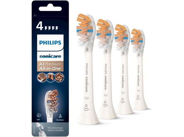 Philips Sonicare Стандартные насадки для зубной щетки 4 шт.