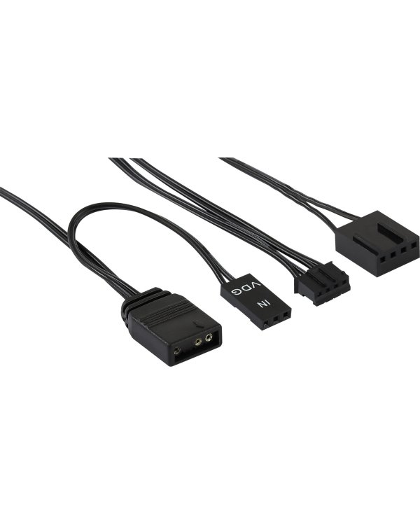 Aerocool DUO 12 PRO ARGB 12cm Комплект кулеров для компьютера с дистанционным управлением