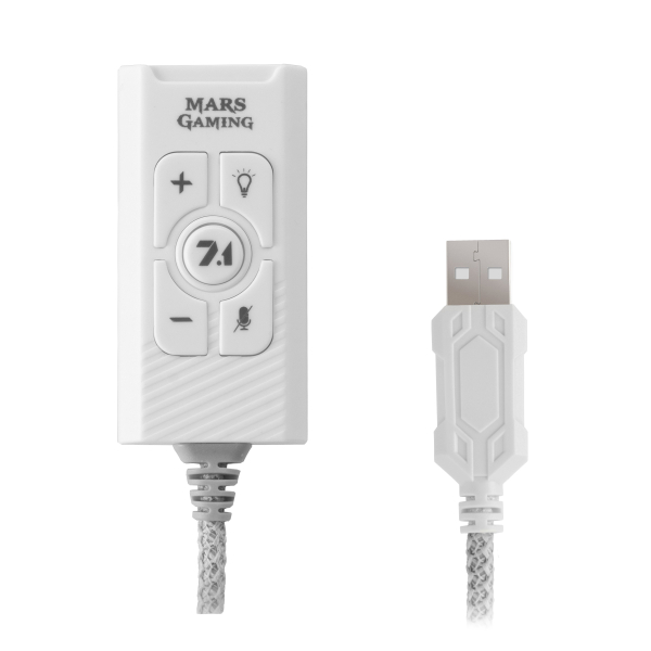 Обложка книги «Mars Gaming MSC2W Звуковая карта 7.1 USB»