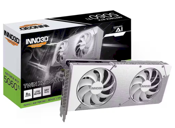 Inno3D Nvidia Geforce RTX 5060 Ti TWIN X2 OC Видеокарта 8GB GDDR7