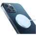 Usams Super Thin Magnetic Зарядное устройство 15W для Apple iPhone / 12 mini / 12 / 12 PRO / 12 PRO MAX / 5V / 2A / 1m USB-C / белое