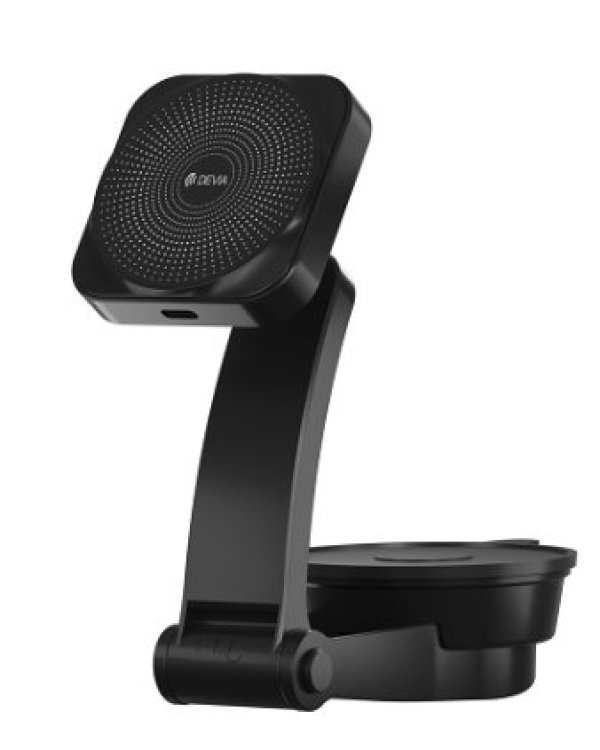 Devia EA473 Автомобильный держатель магнитный с беспроводным индуктивным зарядным устройством 15W