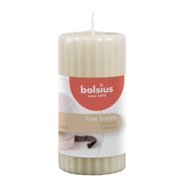 Bolsius True Scents Ароматическая Свеча 120x58mm Ваниль