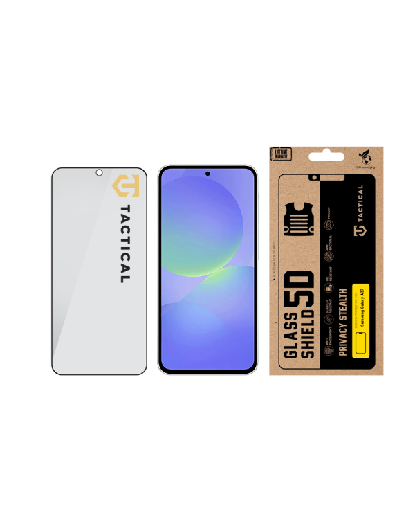 Дополнительное изображение книги «Tactical Glass Shield Privacy Stealth 5D Защитное Стекло для Samsung Galaxy A37»