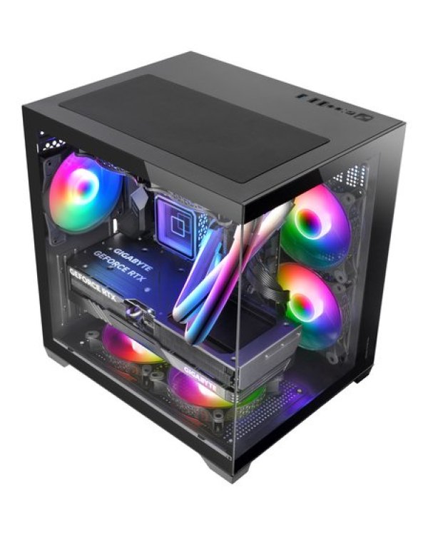 Mars Gaming MCVIEW2 Компьютерный корпус mATX / чёрный