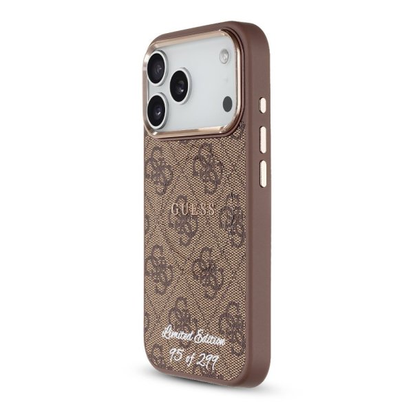 Guess PU 4G MagSafe Strap Limited Edition of 299 Case Чехол для Apple iPhone 17 Pro