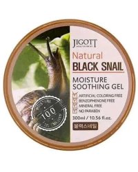 Jigott Natural Black Snail Moisture Soothing Гель 300 ml