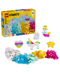 LEGO 11040 Classic Прозрачные кирпичики Конструктор