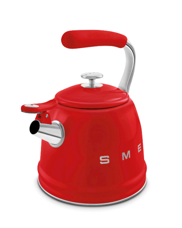 Smeg WKF01RD Чайник для плиты 50´Style 2.3L Red