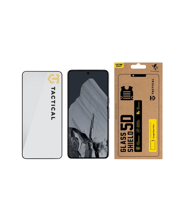 Tactical Glass Shield 5D Защитное стекло для Google Pixel 8 Pro / чёрный
