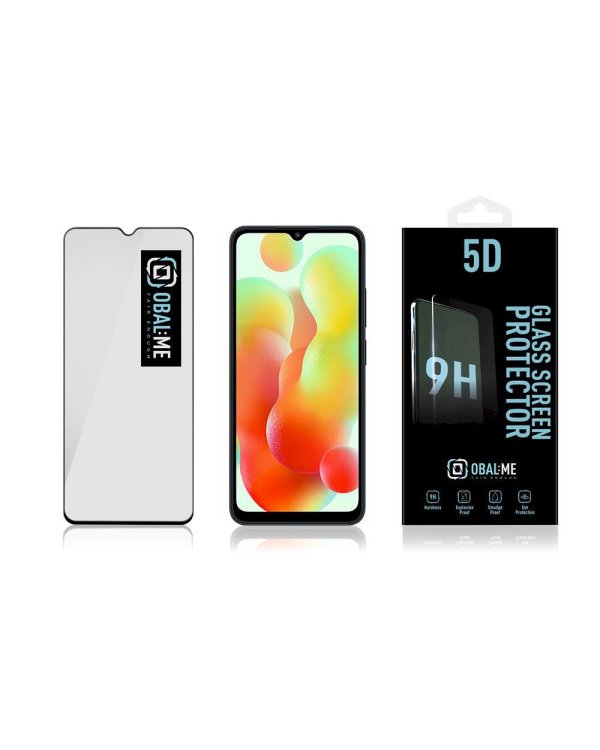 Дополнительное изображение книги «OBAL:ME 5D Glass Screen Protector Защитное стекло для Xiaomi Redmi 12C / чёрный»