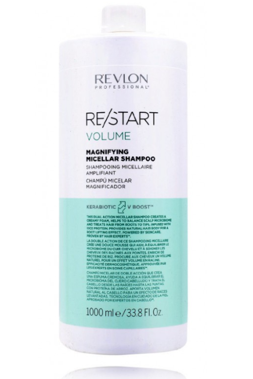 Revlon Professional Restart Volume Magnifying Micellar Шампунь 1000 ml