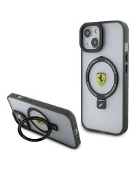 Ferrari Ring Stand MagSafe Back Case Защитный Чехол для Apple iPhone 15