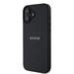 Guess PU Grained Classic Logo MagSafe Case Защитный чехол для iPhone 16 / чёрный