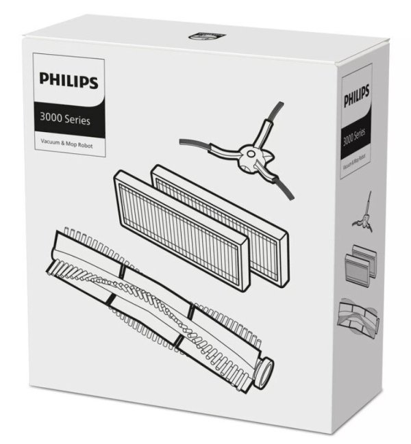 Philips HomeRun XV1433/00 Replacement Kit Фильтр и щетка для робота-пылесоса