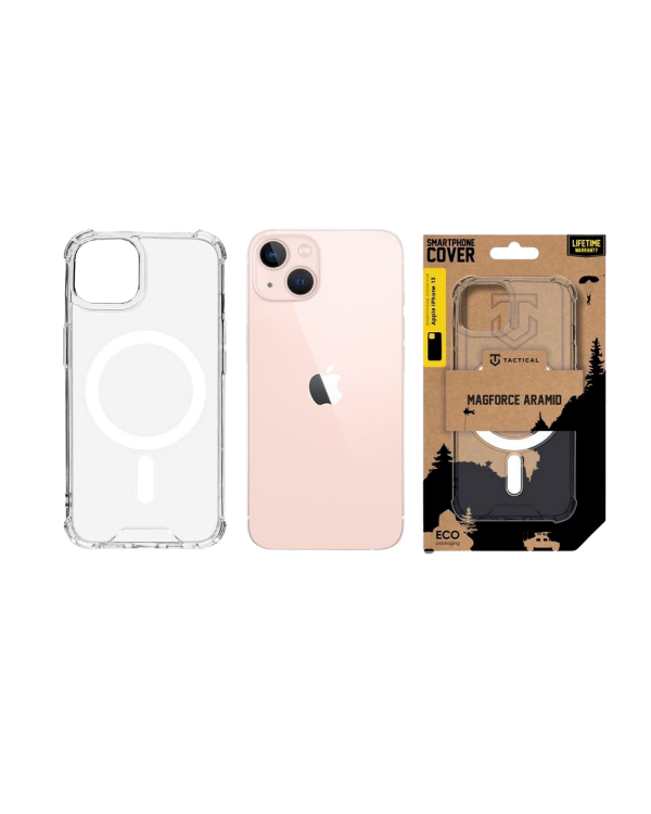 Tactical MagForce Plyo Cover Защитный чехол для Apple iPhone 13 / прозрачный