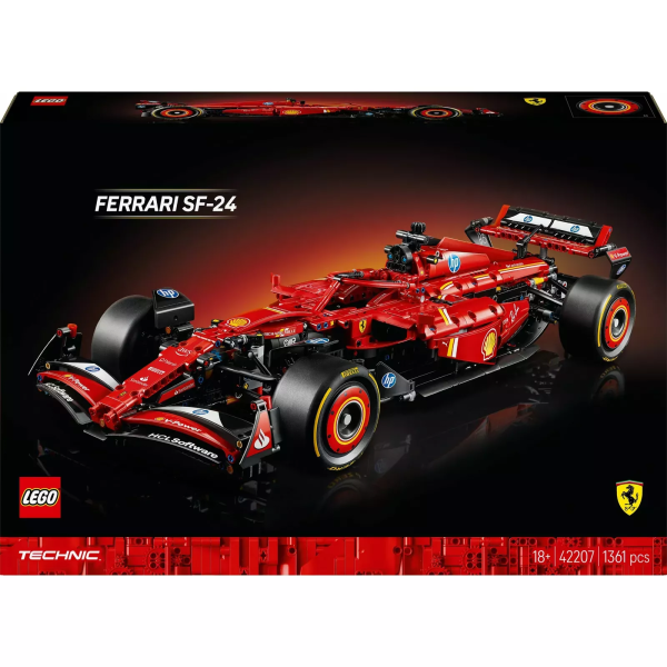 LEGO Technic Ferrari SF-24 42207 1:10 Конструктор