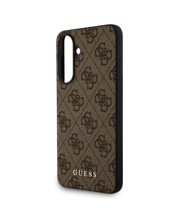Guess 4G Metal Gold Logo Case Чехол для Samsung Galaxy A36 5G