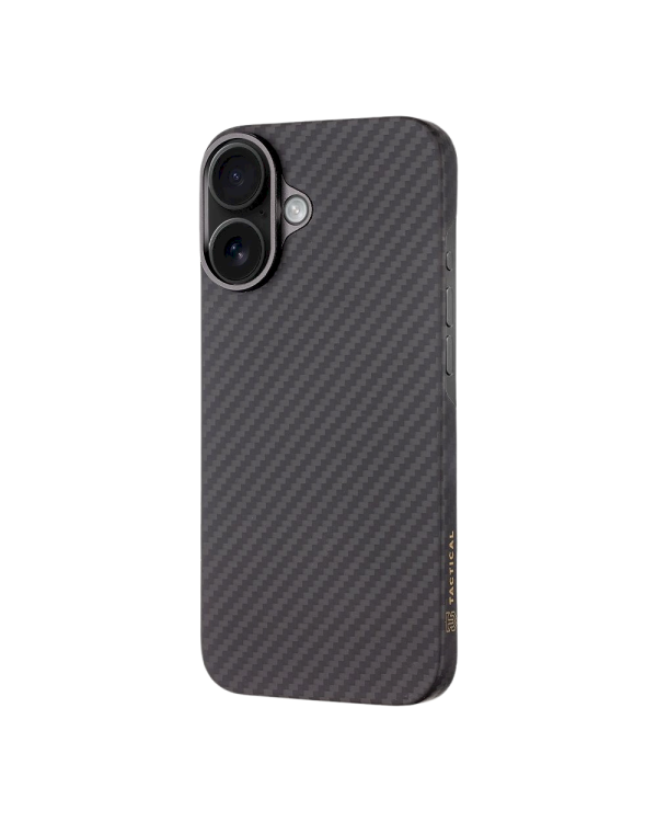 Tactical MagForce Aramid Cover Защитный чехол для Apple iPhone 16 / чёрный