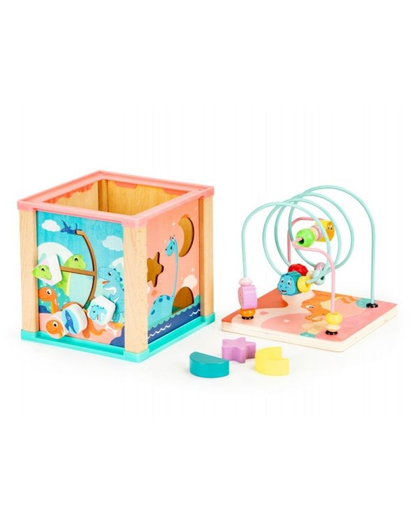 Дополнительное изображение книги «EcoToys 5в1 Сортировщик и лабиринты»
