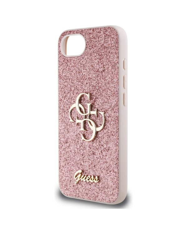 Дополнительное изображение книги «Guess PU Fixed Glitter 4G Metal Logo Case Чехол для Apple iPhone 16e»