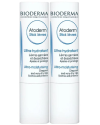 Bioderma Atoderm Ultra-Moisturizing Бальзам для губ 2 x 4 g