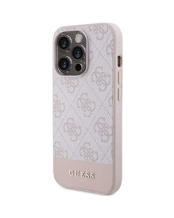 Guess GUHCP15LG4GLPI Чехол для Apple iPhone 15 Pro