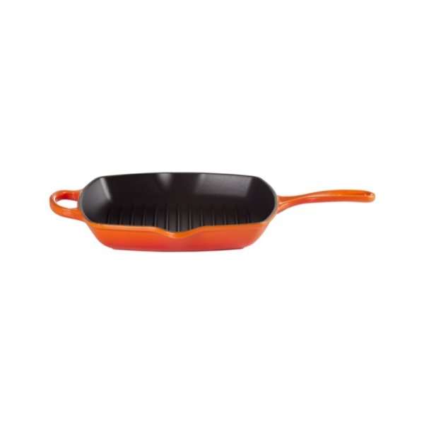 Le Creuset Чугунная сковорода-гриль квадратная 26x26 см