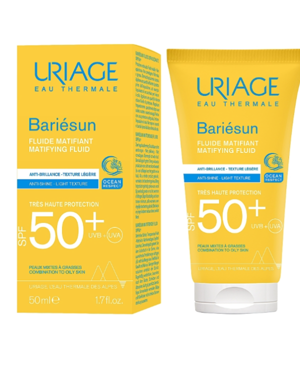 Uriage Bariesun Защитный флюид для жирной и смешанной кожи 50 ml / SPF50+