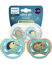 Philips Avent Ultra Air Детские Пустышки 6-18m 2шт