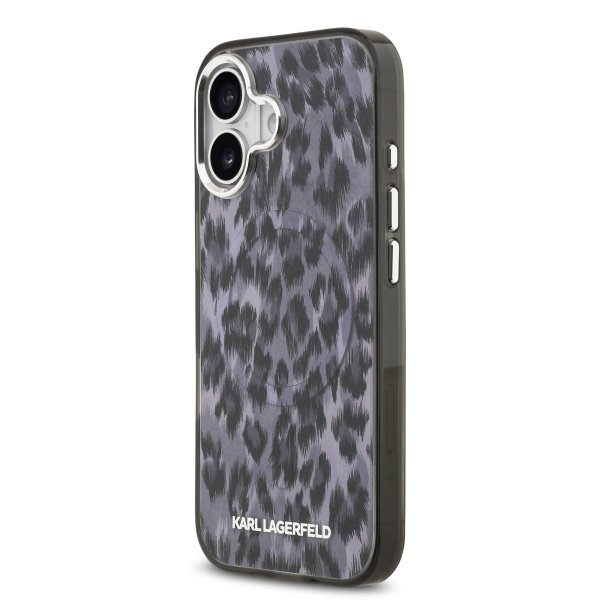 Karl Lagerfeld IML Leopard MagSafe Case Чехол для Apple iPhone 17