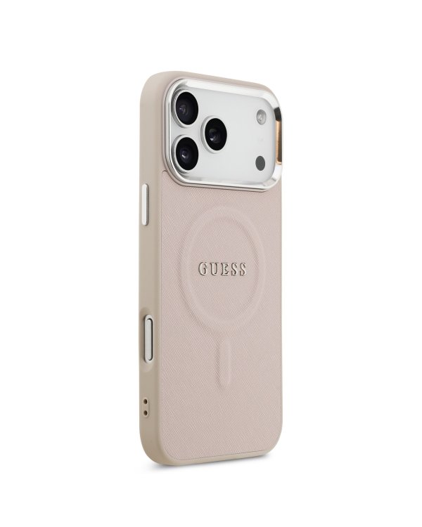 Guess PU Saffiano MagSafe Case Чехол для Apple iPhone 17 Pro