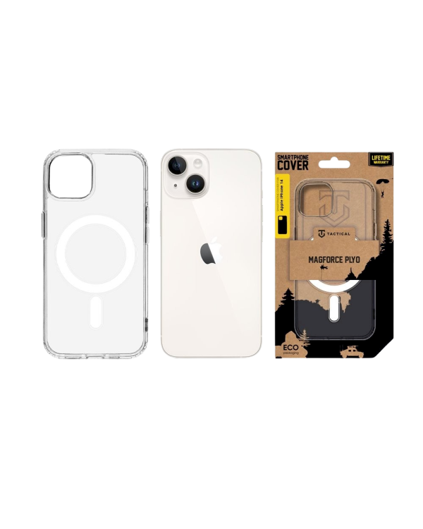 Tactical MagForce Cover Защитный чехол для Apple iPhone 14 / прозрачный