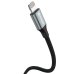Swissten Textile II USB-C - Lightning Kабель для передачи данных и зарядки 1.5m