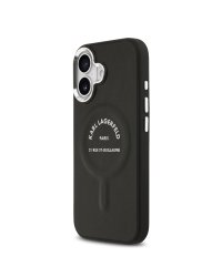 Karl Lagerfeld PU RSG Logo MagSafe Case Защитный чехол для iPhone 17 / чёрный