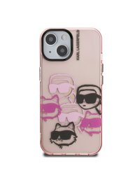 Karl Lagerfeld IML Multi K&CH Heads Case Чехол для Apple iPhone 15