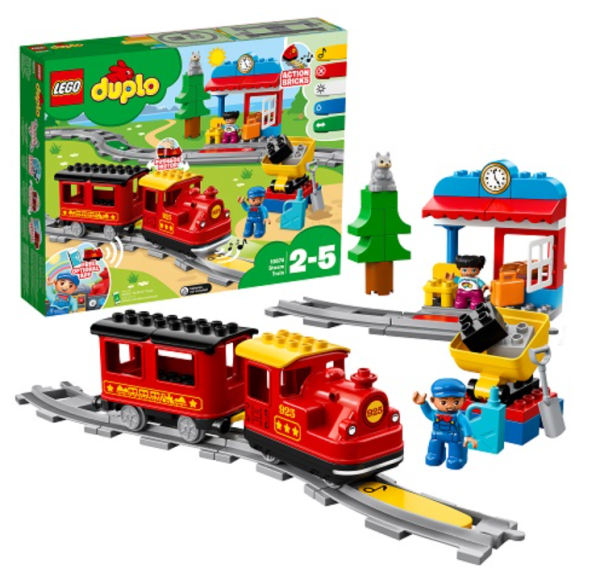 Обложка книги «Lego Duplo Конструктор Паровоз»