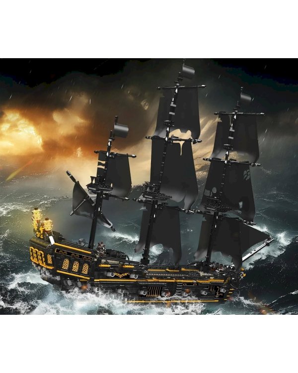 RoGer Пиратский Корабль Конструктор Black Pearl 3180шт
