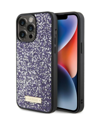Guess Rhinestone Metal Logo Case Защитный Чехол для Apple iPhone 15 Pro