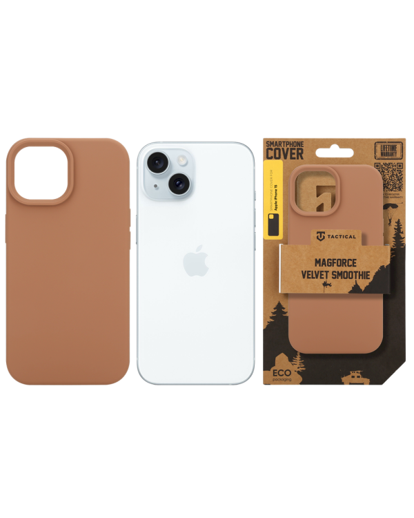 Tactical MagForce Velvet Smoothie Cover Защитный чехол для Apple iPhone 15 / Moucha Moose