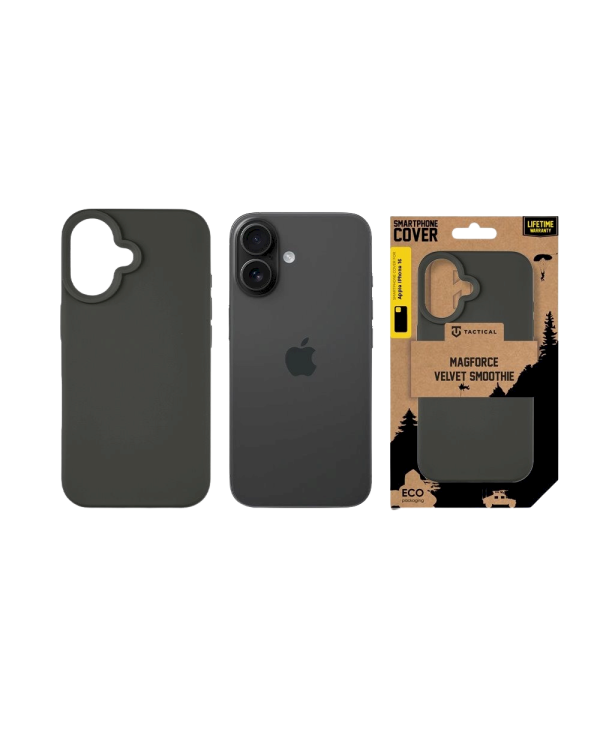 Tactical MagForce Velvet Smoothie Cover Защитный чехол для Apple iPhone 16 / Bazooka