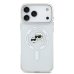 Karl Lagerfeld IML K&CH Heads Metal Frame MagSafe Case Защитный чехол для iPhone 17 Pro Max / прозрачный