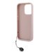 Дополнительное изображение книги «Karl Lagerfeld PU Saffiano Rhinestone Charm Case Защитный чехол для iPhone 15 Pro Max / розовый»