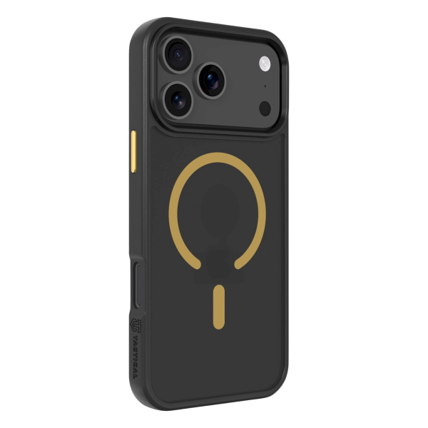 Обложка книги «Tactical MagForce Hyperstealth 2.0 Cover Защитный чехол для iPhone 17 Pro Max / чёрный/жёлтый»