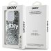 DKNY Liquid Glitter Arch Logo Защитный Чехол для Apple iPhone 16 Pro Max