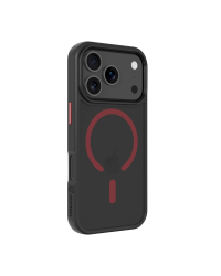 Tactical MagForce Hyperstealth 2.0 Защитный чехол для iPhone 17 Pro / чёрный/красный
